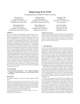 改进 CS50 中的 AI - 计算机科学